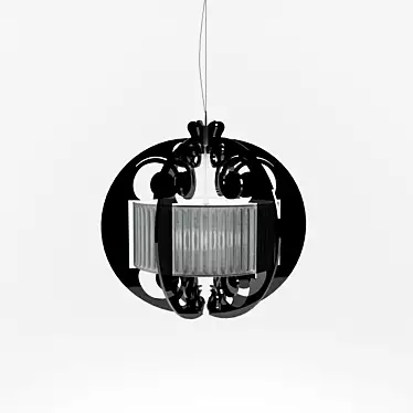 Elegant Classic Chandelier 3D model image 1 