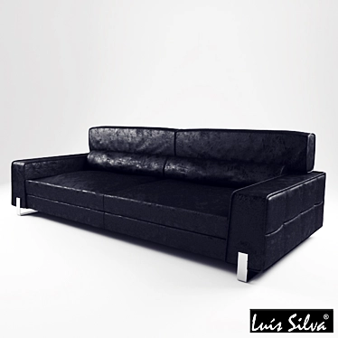 Customizable Luis Silva Ancora Sofa 3D model image 1 
