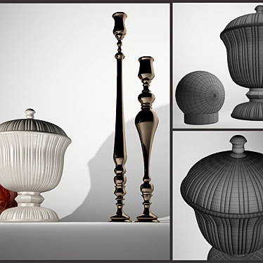 Home Decor: Elegant and Stylish 3D model image 1 