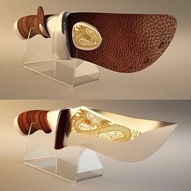 Knife with scabbard