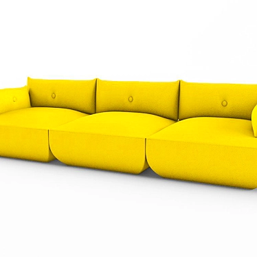 Unique Insolito Grande Sofa 3D model image 1 