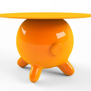 Sleek Pogo Table by Escalona 3D model image 1 