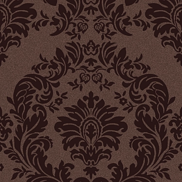 Elegant Damask Pattern Cards 3D model image 1 