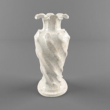 Neoclassical Ceramic Vase 3D model image 1 