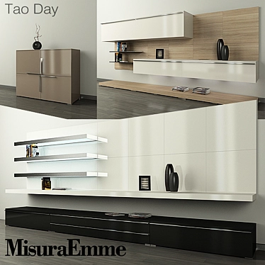 Elegant Tao Day Modular System 3D model image 1 