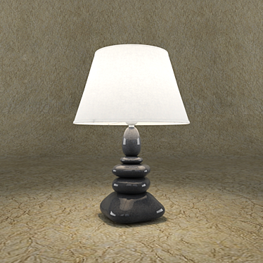Massive Bernstein Table Lamp 3D model image 1 