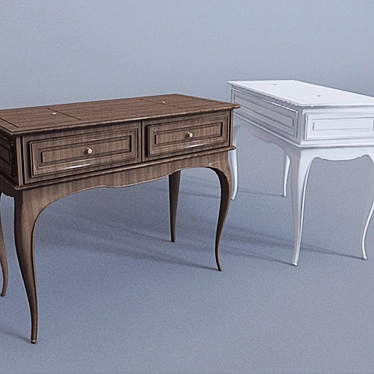Elegance Manicure Table 3D model image 1 