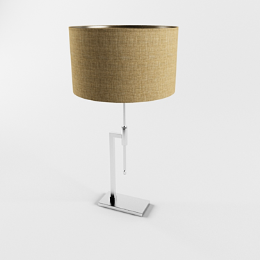 Elegant Menlo Table Lamp 3D model image 1 