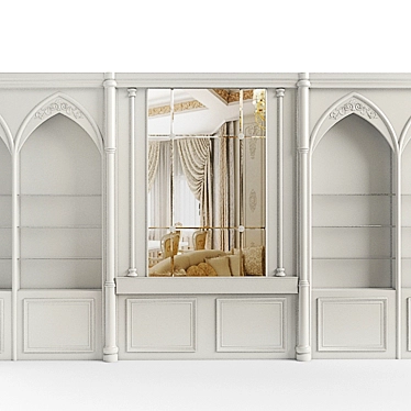 Classic Jumbo Wardrobe 3D model image 1 