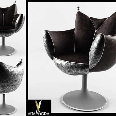 Elegant Modern Chair: AltaModa 3D model image 1 