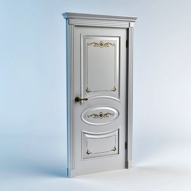 Title: Dolce Porte Venezia 12V Internal Door 3D model image 1 