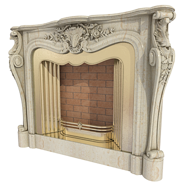 Elegant Peterborough Fireplaces 3D model image 1 