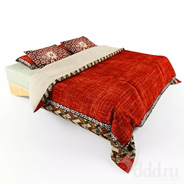 Max Modelling Maestro Bed 3D model image 1 