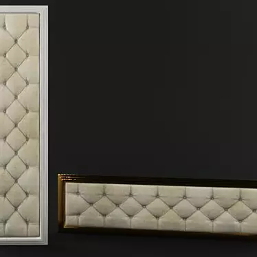 Art Deco Wall Panel 3D model image 1 