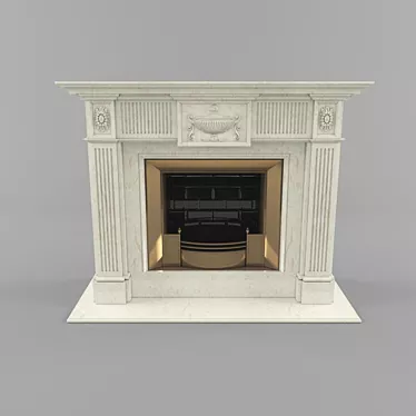 CosyFire Max 12-Vray Fireplace 3D model image 1 
