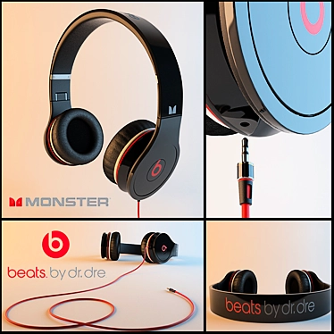 Beats Solo: Powerful Headphones 3D model image 1 