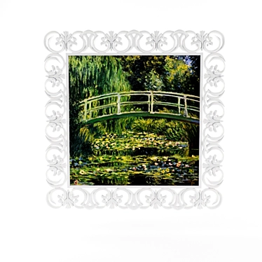 Elegant Frame for Mirror/Art 3D model image 1 