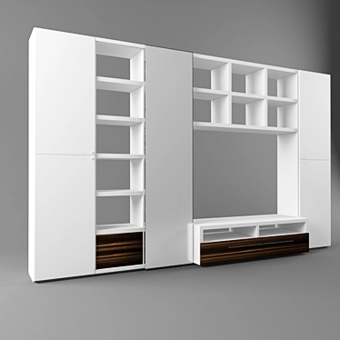 Stylish Hulsta Mega-design: Elevate Your Home 3D model image 1 