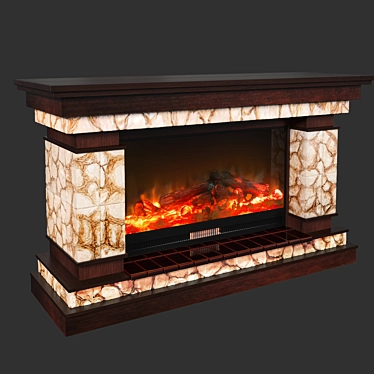 Lord S86 Electric Fireplace 3D model image 1 