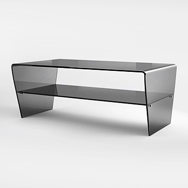 Glass Coffee Table 3D model image 1 