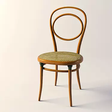 Classic Thonet Chair 3D model image 1 
