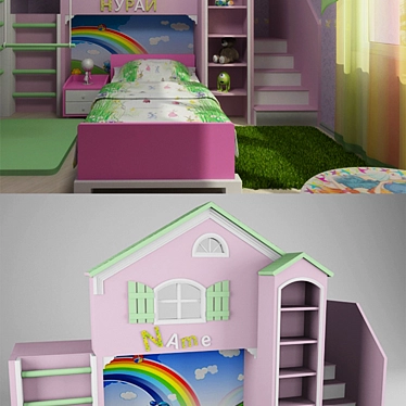 Kids' Dream House 
Playful Kids' Home 3D model image 1 