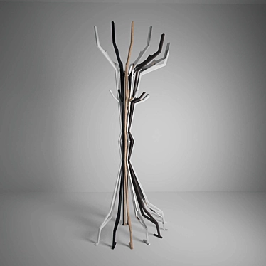 Modern Style Hanger 3D model image 1 