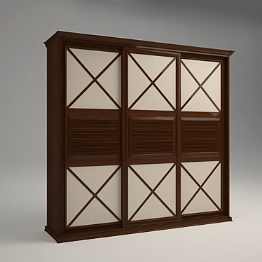 Customizable "Classic" Series Doors 3D model image 1 