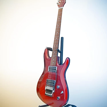 Ibanez Guitar: Unleash Your Musical Talent 3D model image 1 