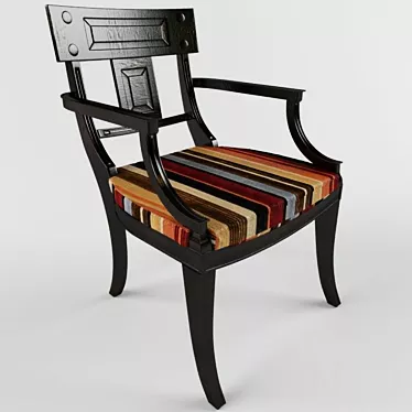 Vintage Armchair 3D model image 1 