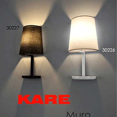 Kare Muro Desk Lamp 3D model image 1 