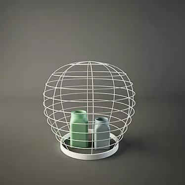 Elegant Home Storage Solution 3D model image 1 