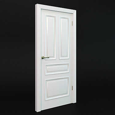 Elegant Venezia 4V Doors 3D model image 1 