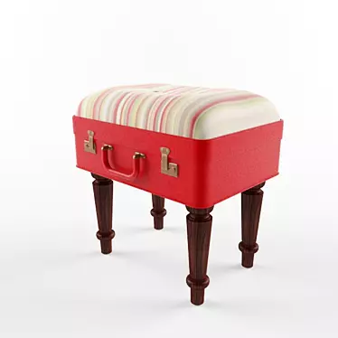 Portable Seating: Banquette on the Go 3D model image 1 