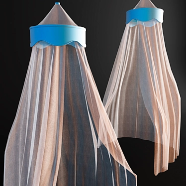 Elegant Canopy - Perfect for Sweet Dreams 3D model image 1 