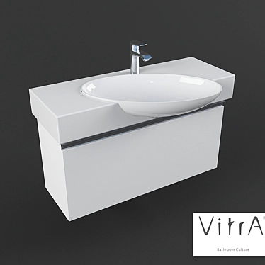  "Vitra" Washbasin 3D model image 1 