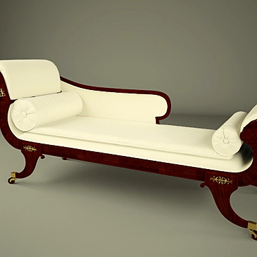 3ds max 2012 Sofa: FBX, Textures, Materials 3D model image 1 