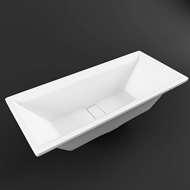 Sleek Duravit 2ND FLOOR Vanity 3D model image 1 