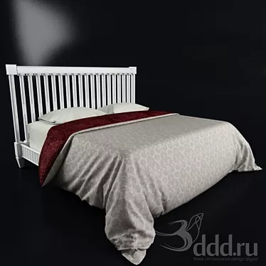  ComfyDreams 200x200 Bed 3D model image 1 