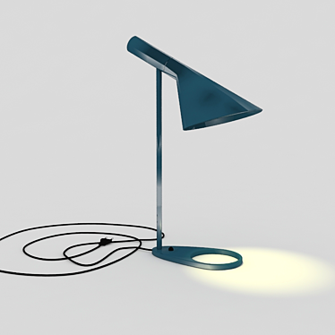 Sleek and Stylish Table Lamp 3D model image 1 