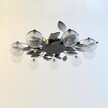 Gleaming Glow Pendant Light 3D model image 1 