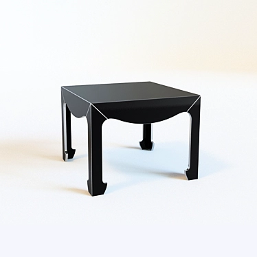 Lara Tea Table: A Chic Furnishing for Perfect Tea Moments 3D model image 1 