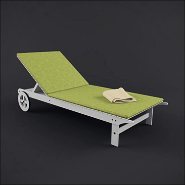 Comfort Lounge Chair 3D model image 1 