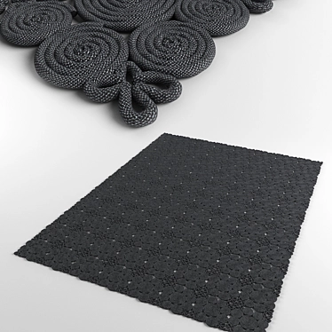 Paola Lenti Spin Rug 3D model image 1 