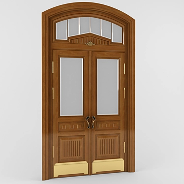 Morozov's Trading House Door 3D model image 1 