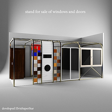 Elegant Stand for Sale 3D model image 1 