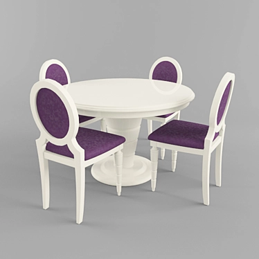 Elegant ALTEA Collection by VILLARES 3D model image 1 