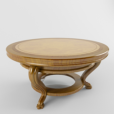 Modern Chinese Coffee Table 3D model image 1 