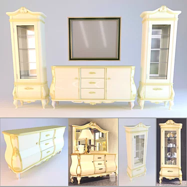 Multi-Purpose Loft Cabinet 3D model image 1 