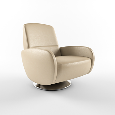 Natuzzi Genny Armchair 3D model image 1 